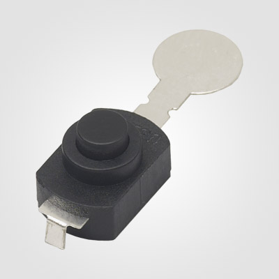 PBS1288CU latching flashlight push button switch