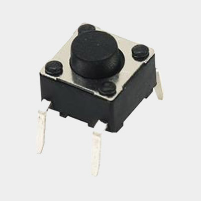 TS66HM Straight Inserting-Terminal Tact Switch